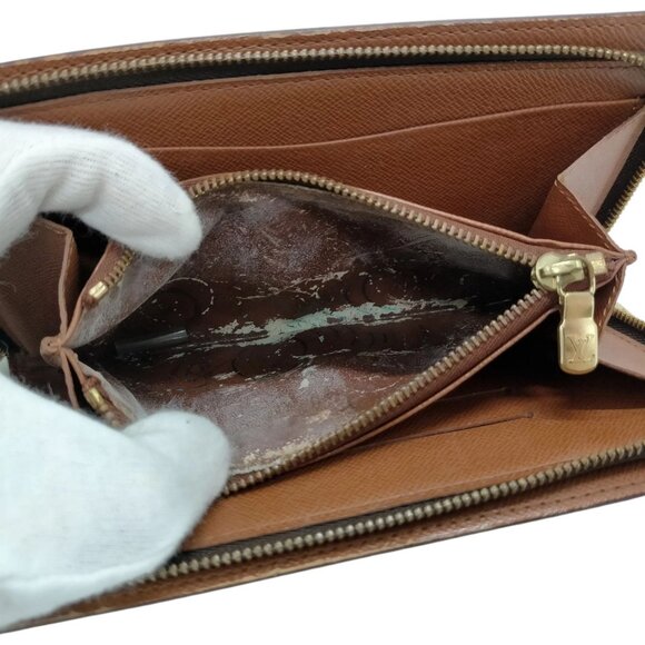 184223BV (L3) Louis Vuitton Wallet Long Brown Monogram - Picture 6 of 10